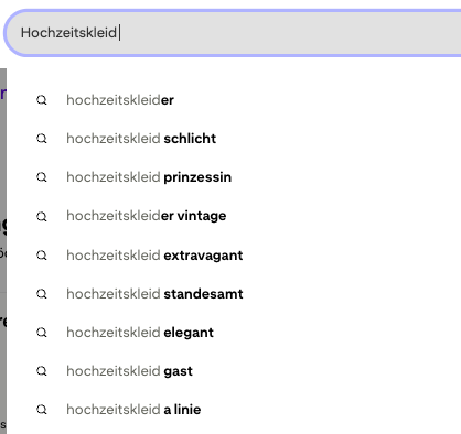 Pinterest Autosuggest