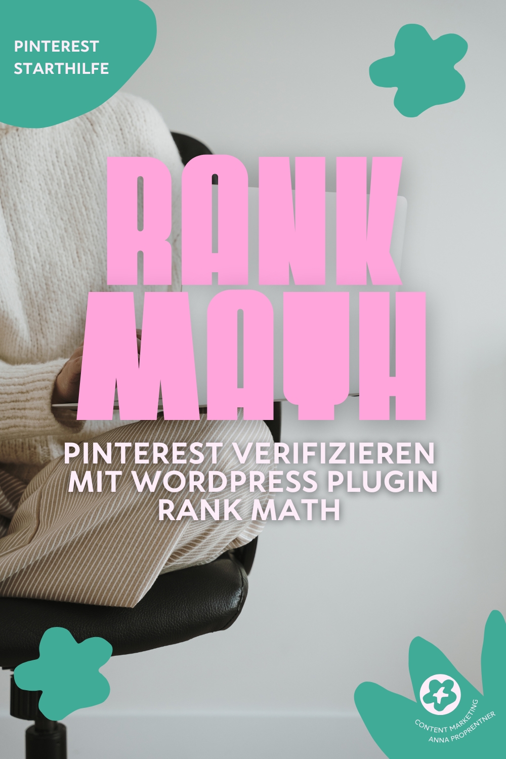 Pinterest verifizieren mit WordPress Plugin Rank Math